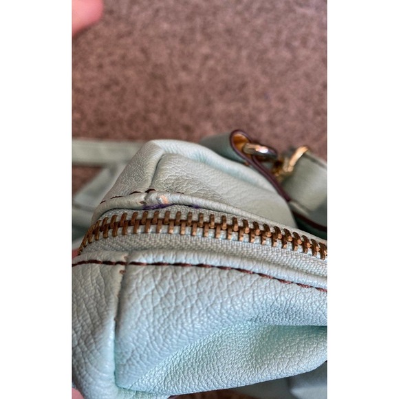 Steve Madden Sea Green Color Shoulder Purse EUC 2010s Summer beach - Picture 8 of 9